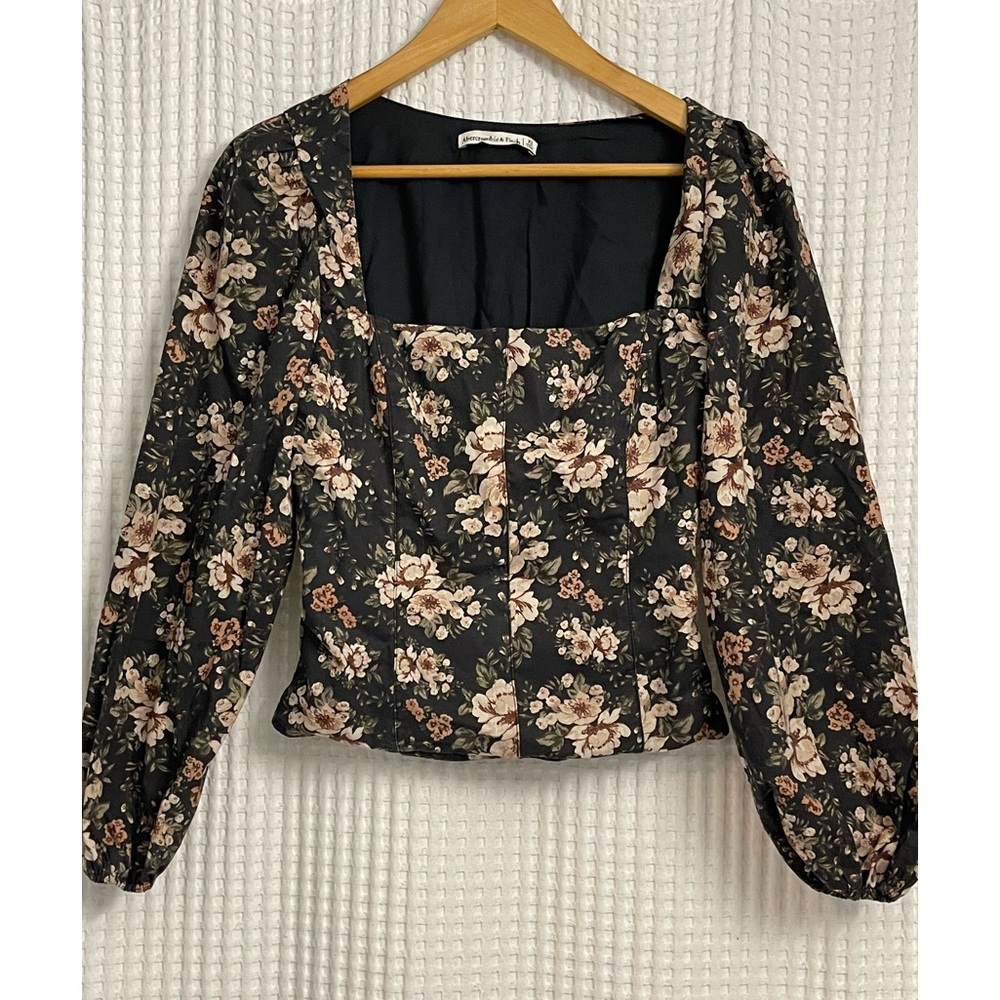 Abercrombie & Fitch Square Neck Top | Womens XS